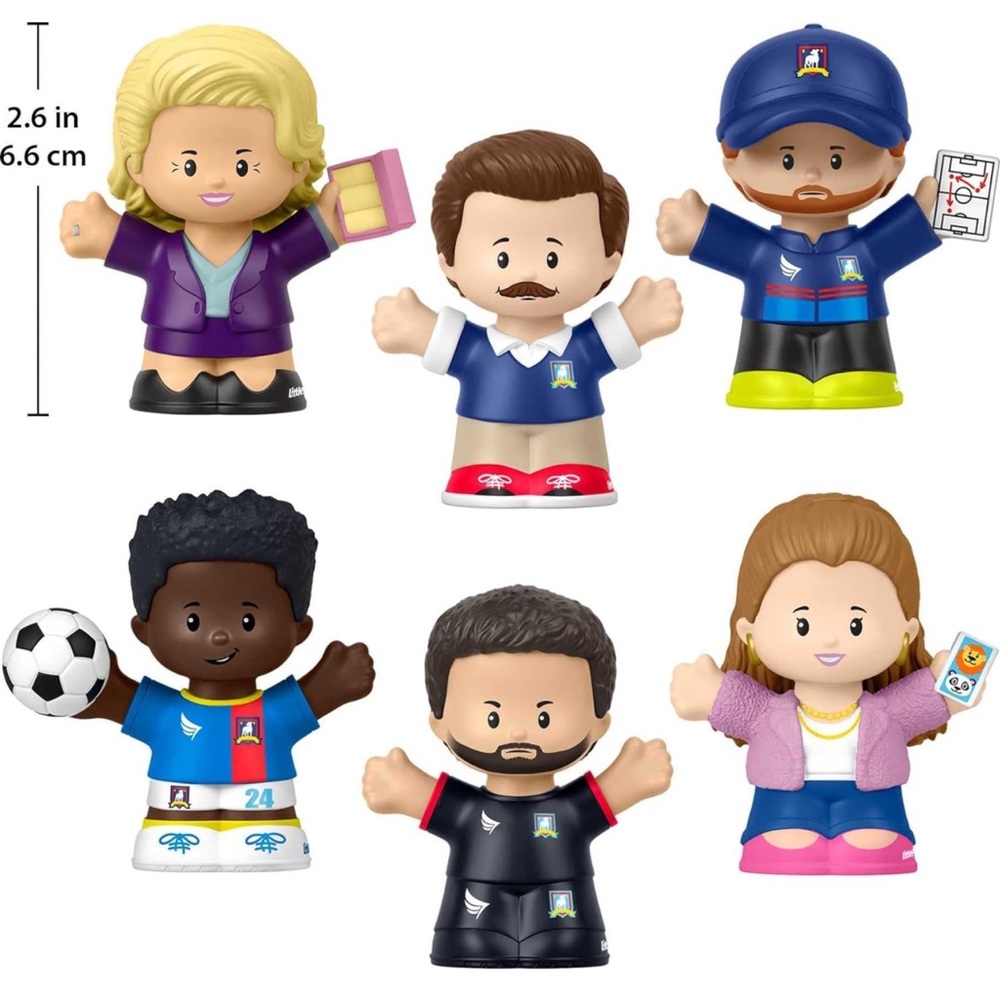NWT, Little People, Ted Lasso Collectors Set - Picture 2 of 4